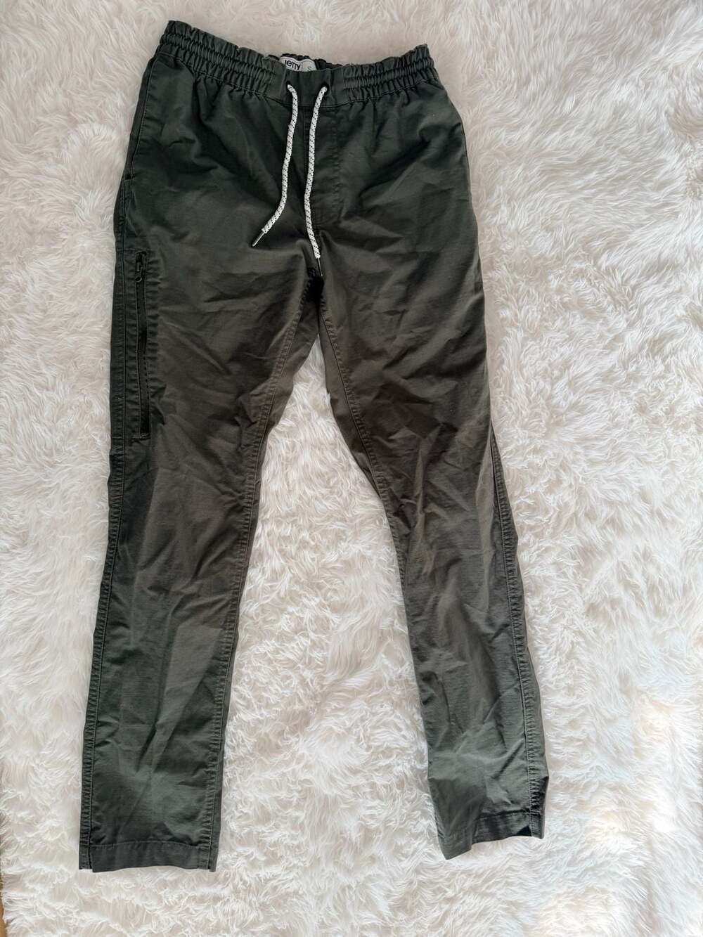 Jetty Men's Leeward Ripstop Pants Olive Green Size S
